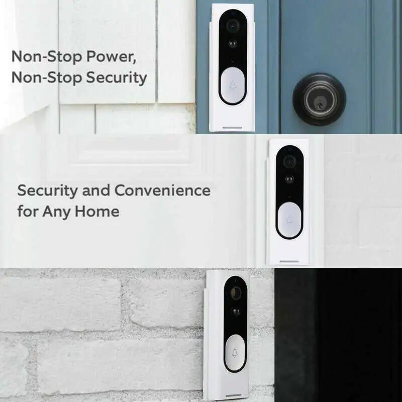 HD 1080P WiFi Doorbell Camera with Chime