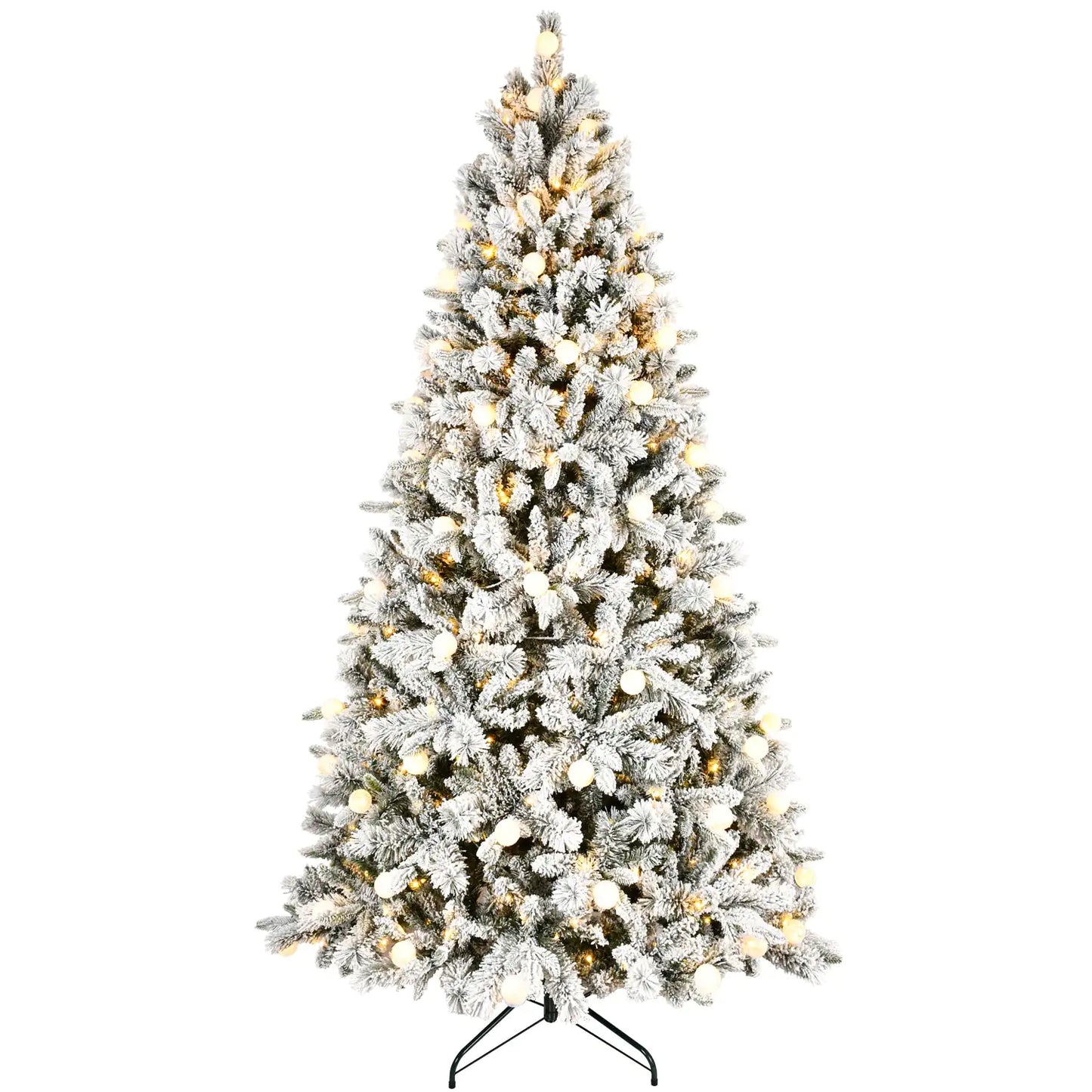 7.5-ft Bi-Color LED Christmas Tree with Memory Line Tech