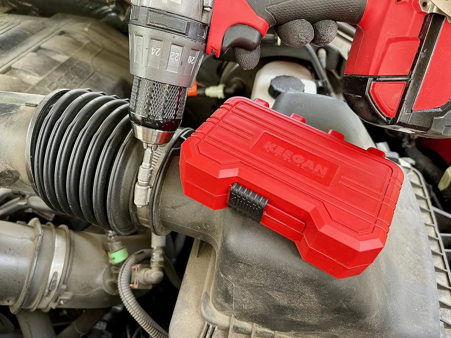 37-Piece Magnetic Screwdriver and Nut Driver Bit Set