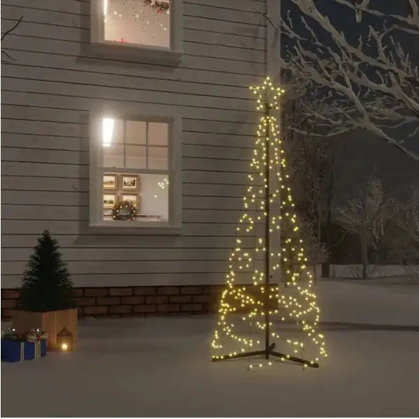 Enchanted Winter Cone Tree 200 LEDs